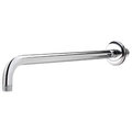 Keeney Mfg Round 15.5" Wall Shower Arm and Flange, Polished Chrome FCDEC0005